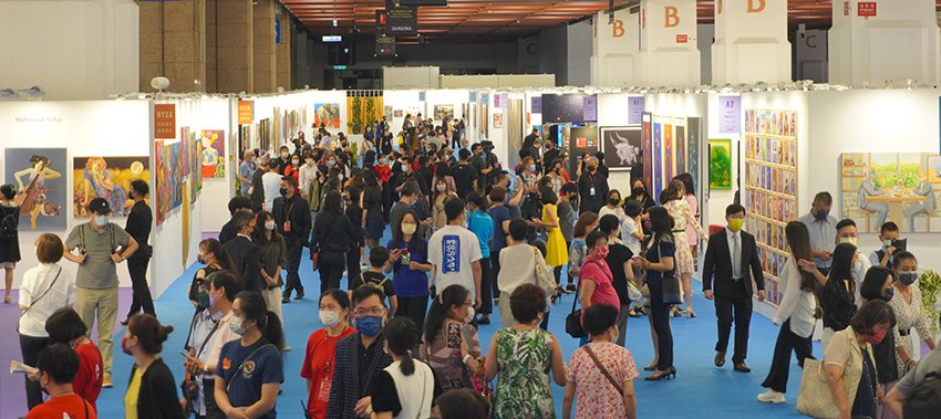 「2023國際藝術家大獎賽」入圍作品將於「2023台北新藝術博覽會」展售。 台灣...