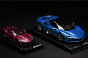 影／買輛新Ferrari就能訂做一模一樣的模型車！四門法拉利Purosangue也有喔