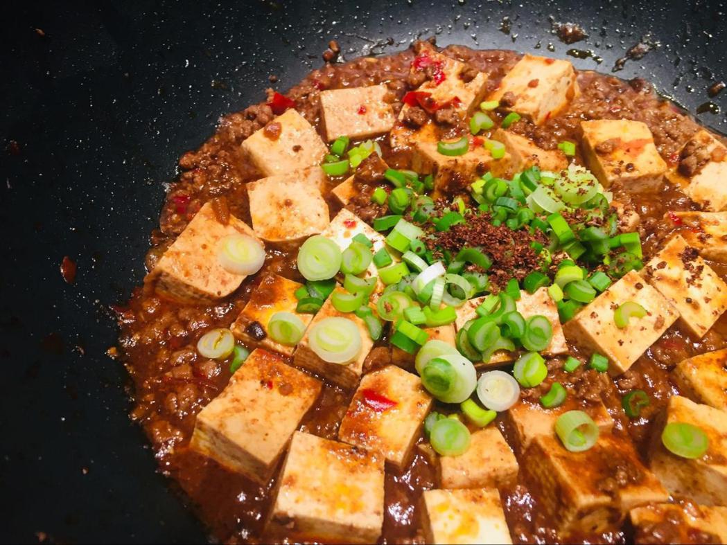 最著名的川菜菜餚之一：麻婆豆腐。 圖／維基共享　