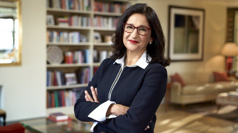 经济学家莎菲克将成为哥伦比亚大学历史上首位女性校长。图／取自哥伦比亚大学官网(photo:UDN)