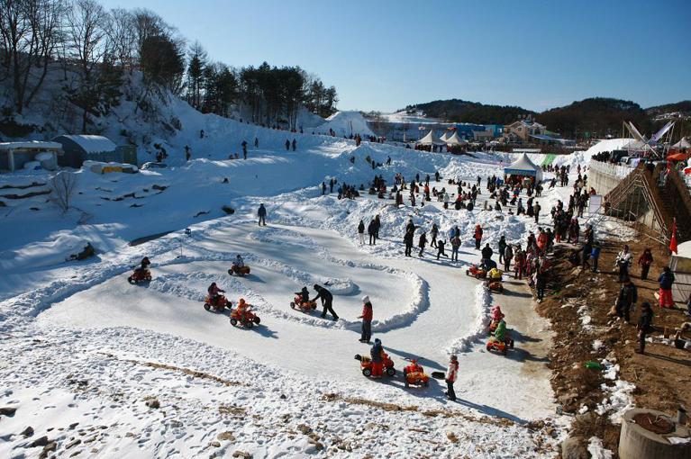 韓國擁有許多冬季慶典，提供給遊客各種冬季遊韓的樂趣。圖／韓國觀光公社提供