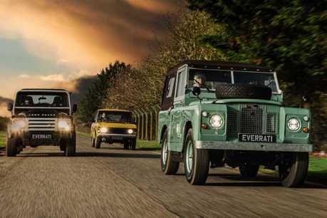 Everrati復刻經典Range Rover與Defender　老車套入EV動力續戰！