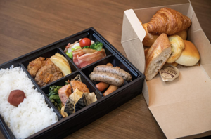 日本星級飯店將自助早餐裝成便當再上架銷售。圖／取自TABETE官網