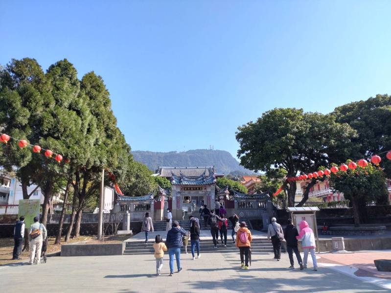台南市郊外的廟宇等景點也是踏青好去處。記者鄭惠仁／攝影