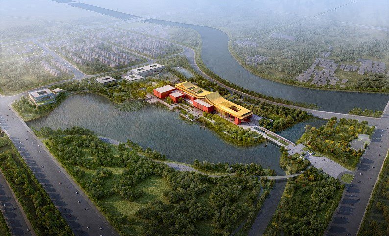 北京故宮北院區占地11.56公頃、建築面積10.2萬平方公尺，未來將會使北京故宮展覽能量倍增。（取材自北京故宮官網）