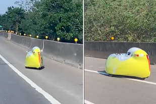 「黃色小鴨」怪車開上西濱？ 一輛要30萬但上路已違法！