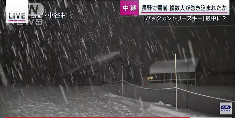 日本中部長野縣29日下午發生雪崩意外，約10幾人遭活埋，其中約有5人是外國人。警...