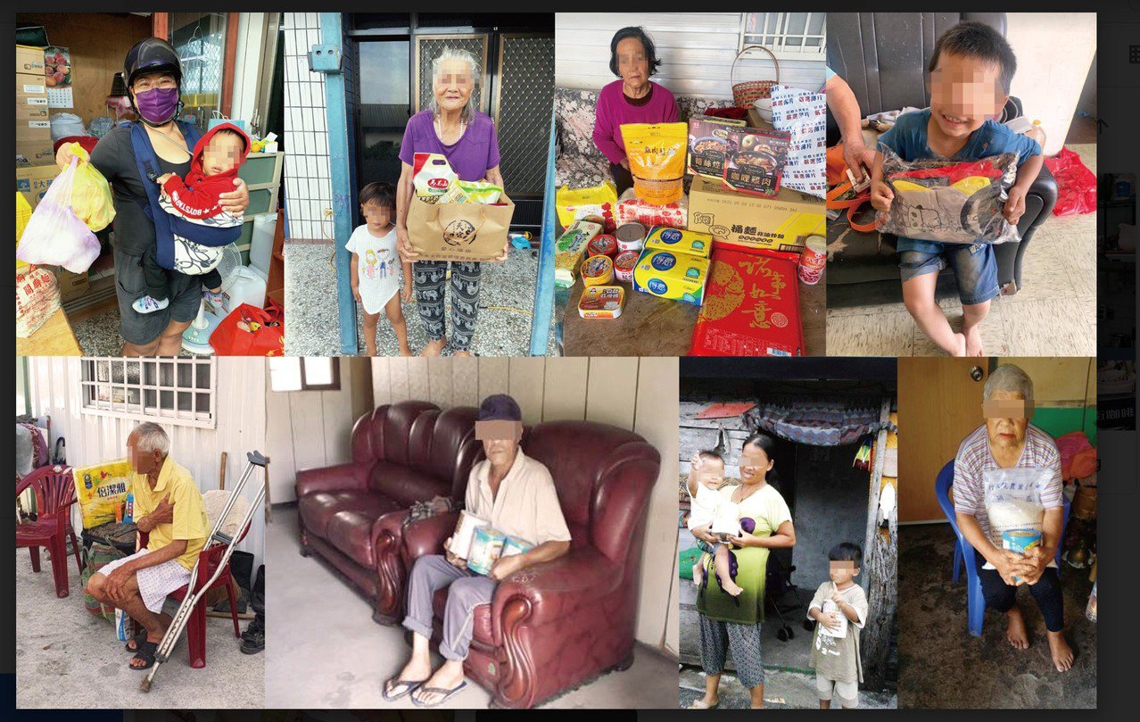  食物銀行善用物資幫助了許多弱勢家庭。