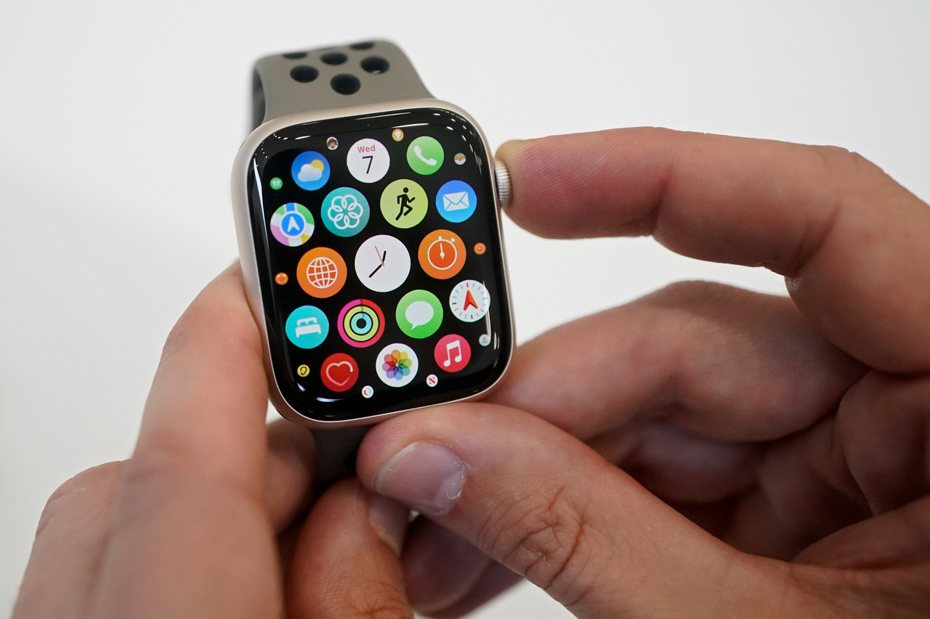 Apple Watch。美聯社