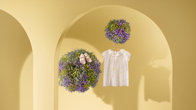 路易威登Baby系列服裝尺寸從出生至12個月大。圖／路易威登提供