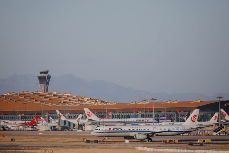 新冠疫情後，兩岸民用航空直航點僅剩下北京、上海、成都、廈門四個城市。（歐新社）