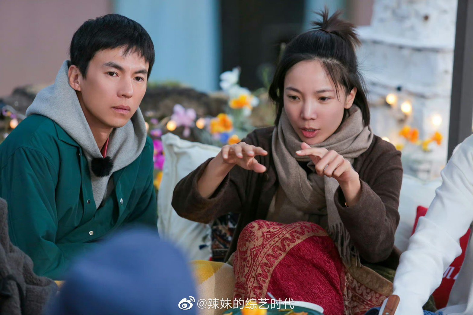 大陸男星宋寧峰(左)與妻張婉婷當年交往1個月就奉子成婚。圖／摘自微博
