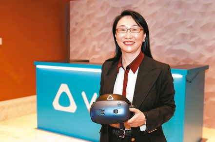 宏達電董事長王雪紅支持下成立智宏網專注5G專網發展。報系資料照