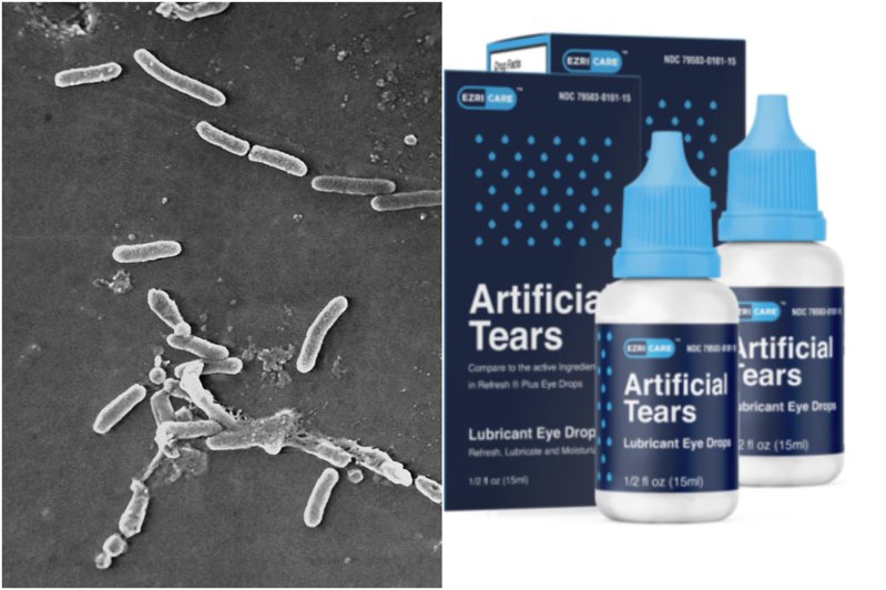 美國衛生官員2日對眼藥水公司「EzriCare」的非處方產品發出警告，稱其中發現有「細菌群聚感染案例」、目前正在回收其產品。美聯社、EzriCare