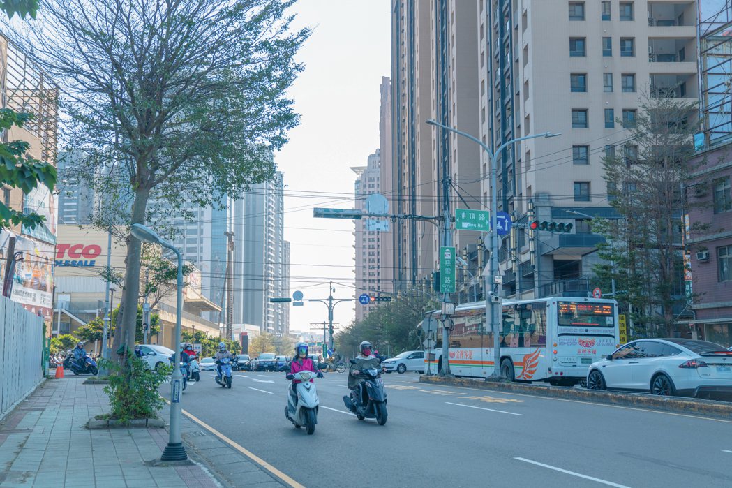 新竹市前5大易肇事路口包含慈雲路與埔頂路口。圖／市府提供