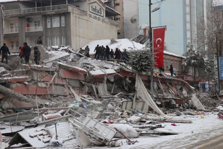 土耳其與敘利亞接壤的省分今天發生強震。路透