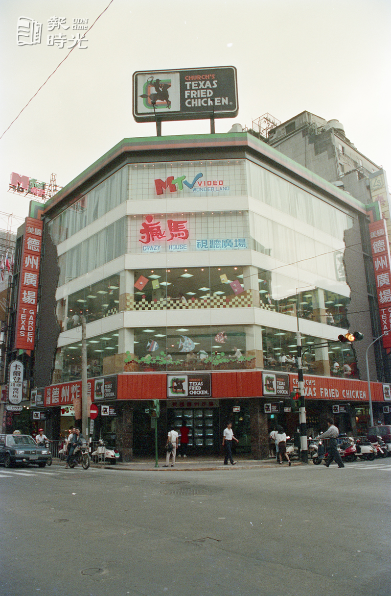 台北街景。圖／聯合報系資料照（1988/06/08　陳炳坤攝影） 
