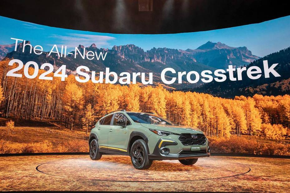 大改款美規Subaru Crosstrek芝加哥車展正式發表。 摘自Subaru