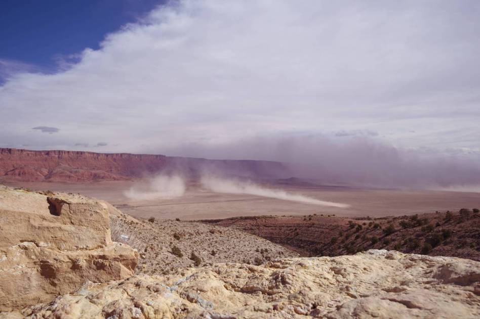 新研究發現，自1800年代中期以來，大氣中的沙塵增加了約55%。 圖／unsplash