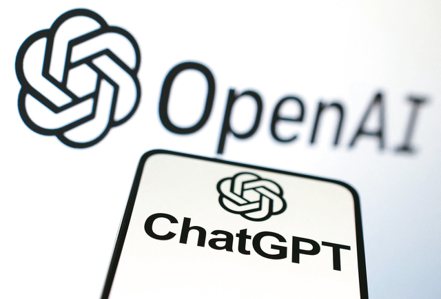 人工智慧公司OpenAI的聊天機器人ChatGPT。（路透）