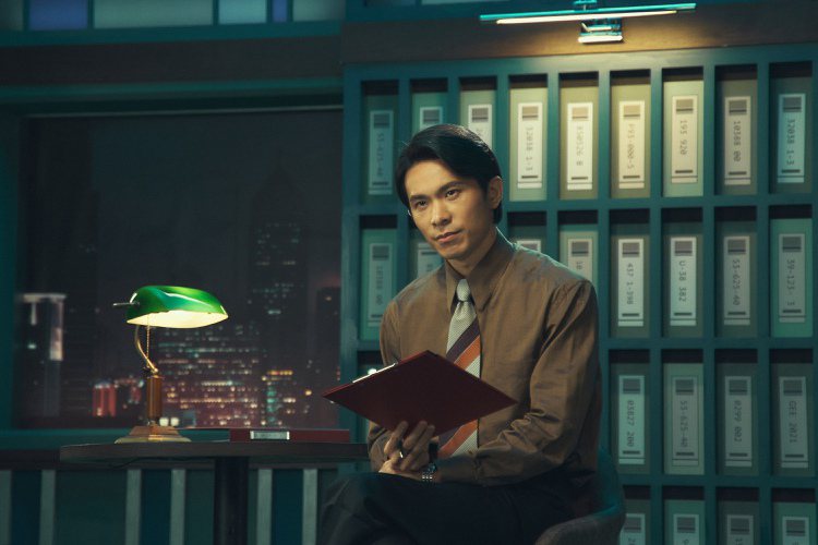姚淳耀在「模仿犯」中飾演企圖心十足的當家主播競爭者「陳和平」。圖／Netflix...