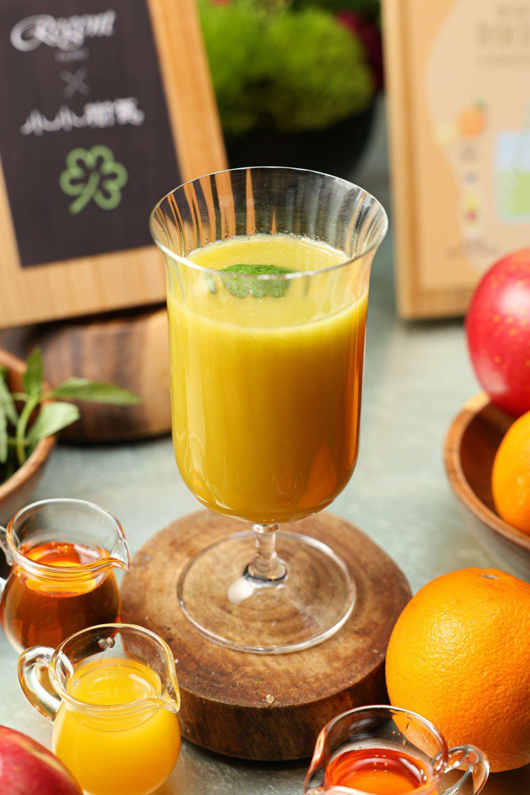 香橙羅勒蔬果飲(The Great Detox Juice)由新鮮羅勒搭配柳橙汁...