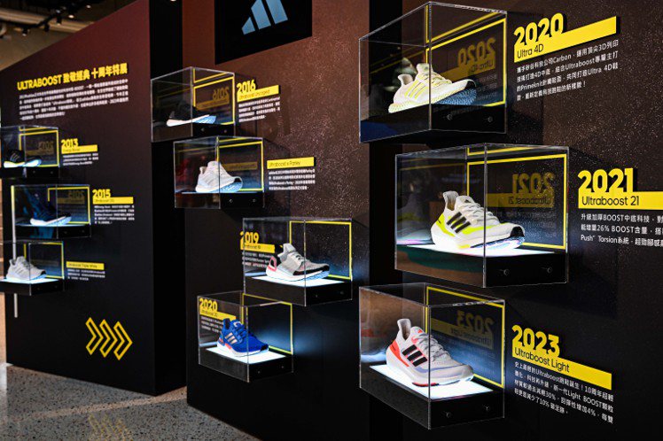 adidas也特別自即日起到4月6日，選在信義品牌概念店，推出致敬經典特展，可一...