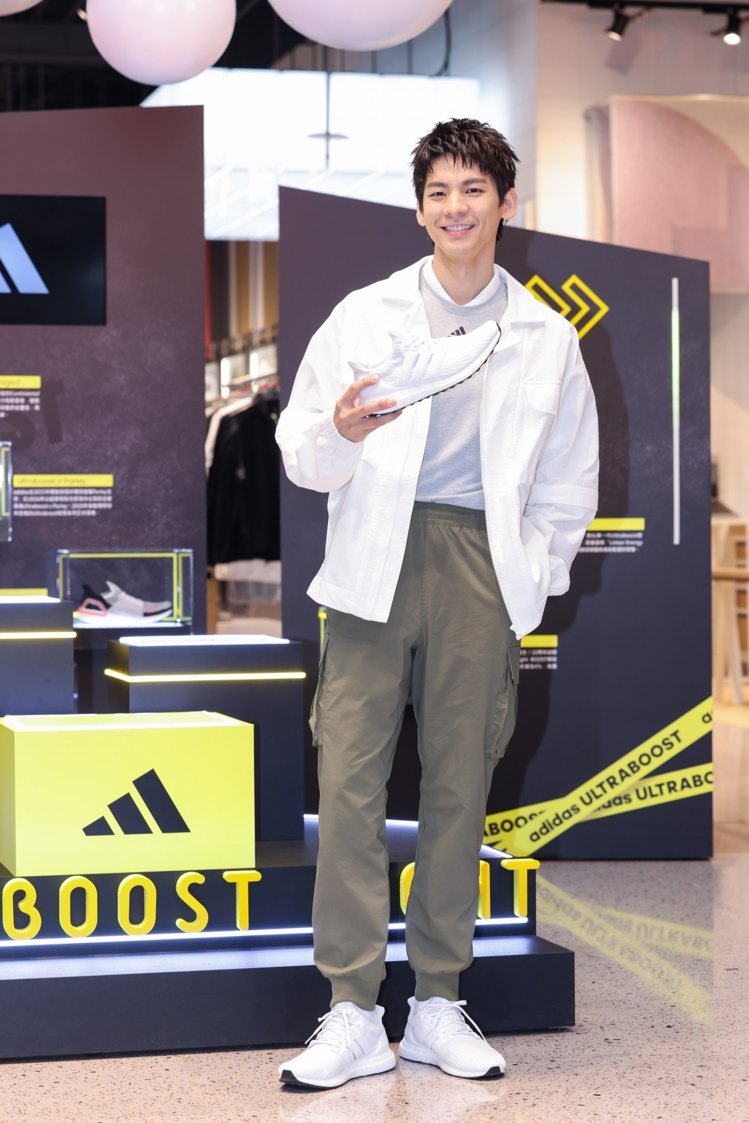 林柏宏出席adidas Ultraboost Light新跑鞋上市活動。記者吳致碩／攝影
