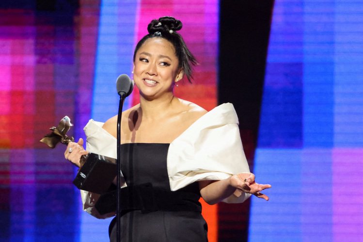 華裔女星許瑋倫獲得最佳突破演出獎。（路透）