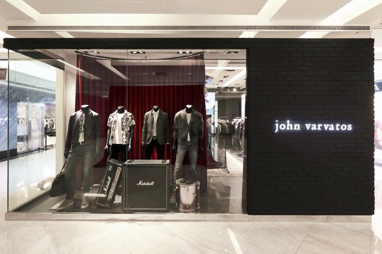 john varvatos陸續在不同城市展店，而台北更是繼首爾之後，亞太區唯二擁有品牌專賣店的國家。圖／john varvatos提供