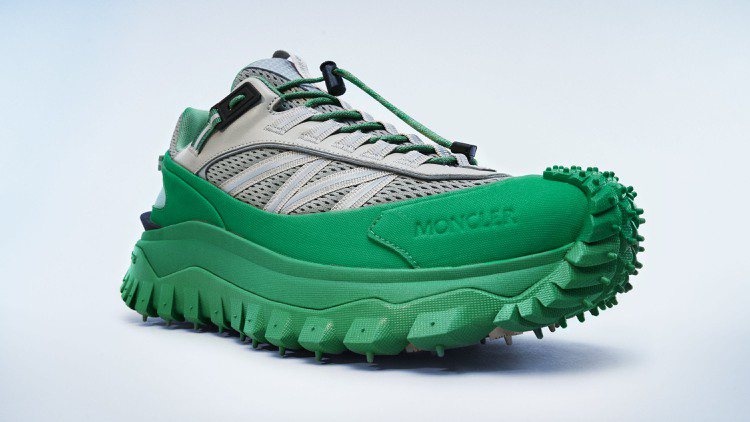 Moncler Trailgrip運動鞋，約22,600元。圖／Moncler提...