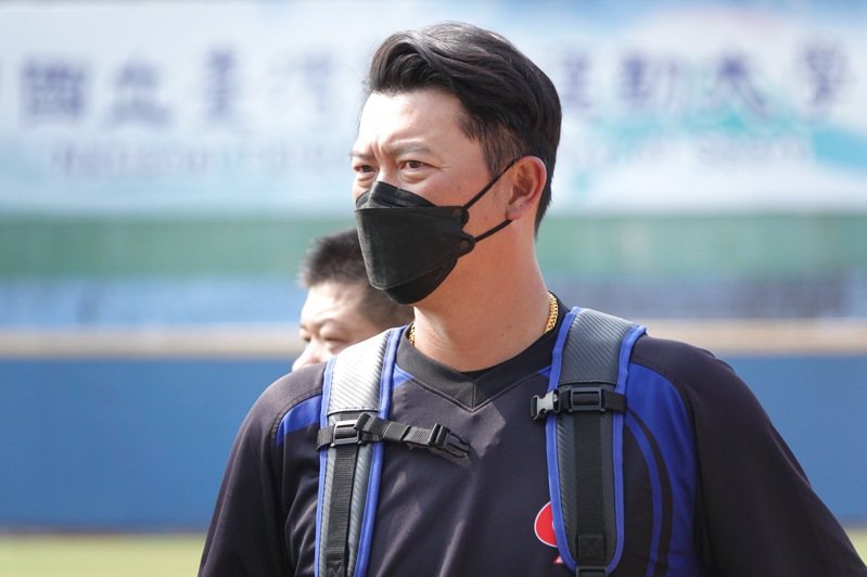 世界棒球經典賽，中華隊投手教練王建民。記者蘇志畬／攝影
