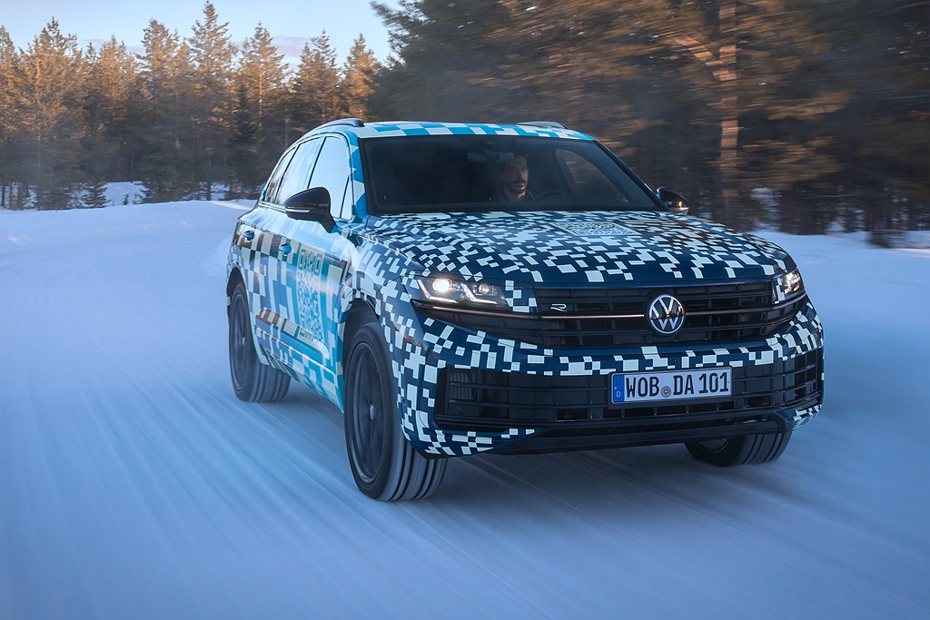 第三代福斯Touareg中期改款預計在今年夏季推出，並將搭載許多先進科技配備。 圖／Volkswagen提供