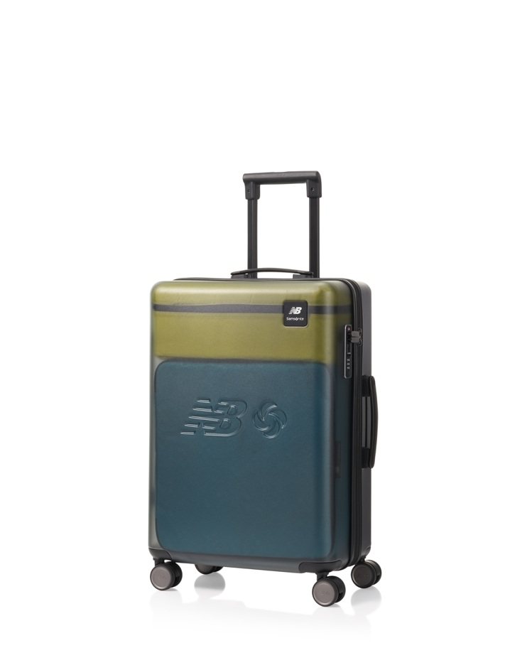 Samsonite與New Balance聯名系列22吋行李箱，12,680元。圖／Samsonite提供