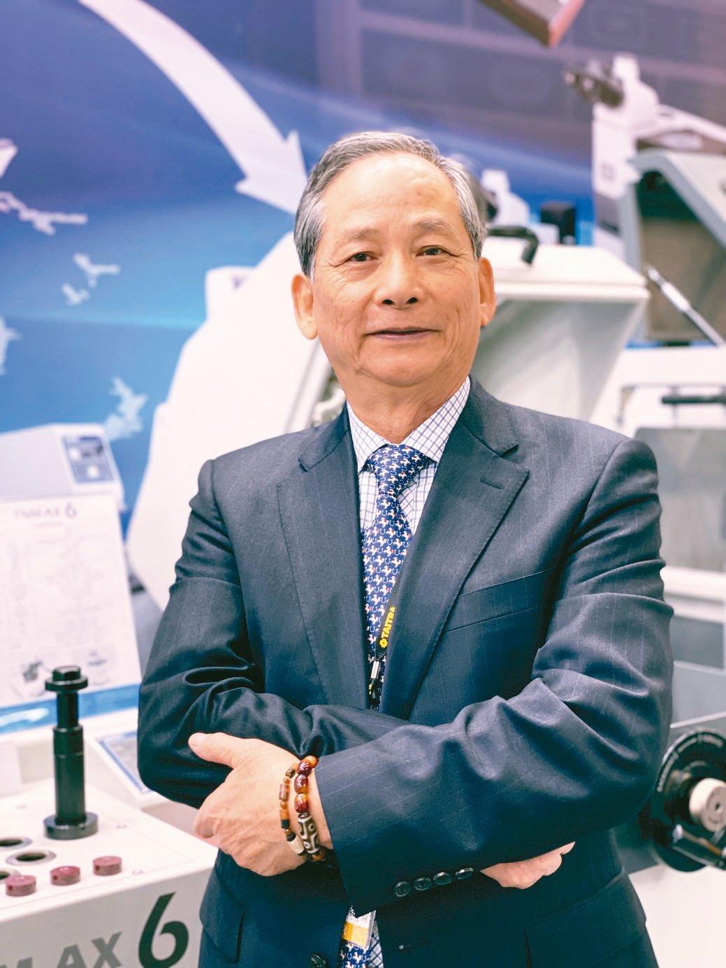 台灣中澤公司總裁洪宙宏為台灣在金屬檢測分析儀器的先驅之一。吳青常／攝影