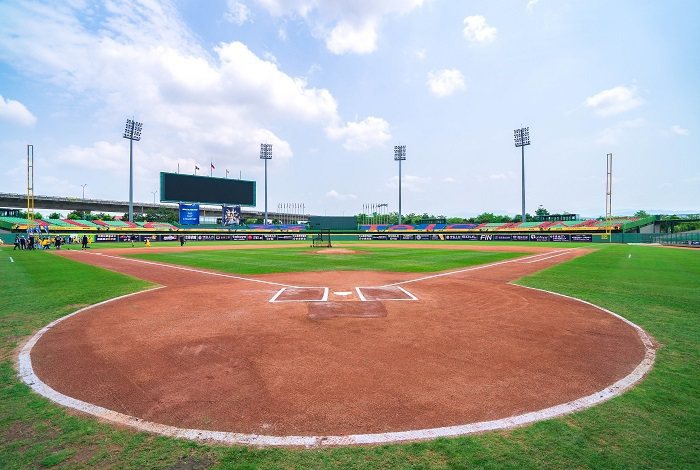 2023年世界棒球經典賽再次回到台中舉辦，圖為台中洲際棒球場。