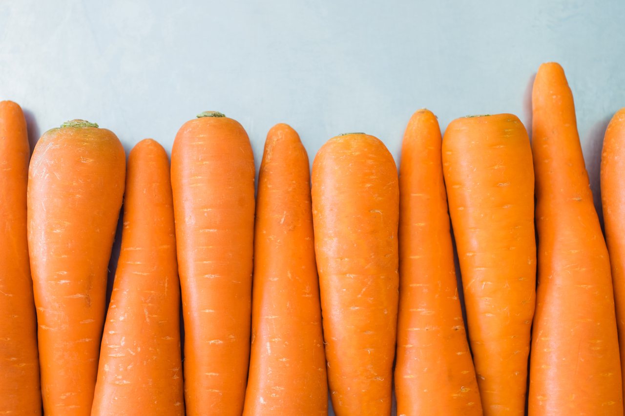 20種維生素A蔬果排行榜，其中以蔬菜以胡蘿蔔的維生素A含量最高。