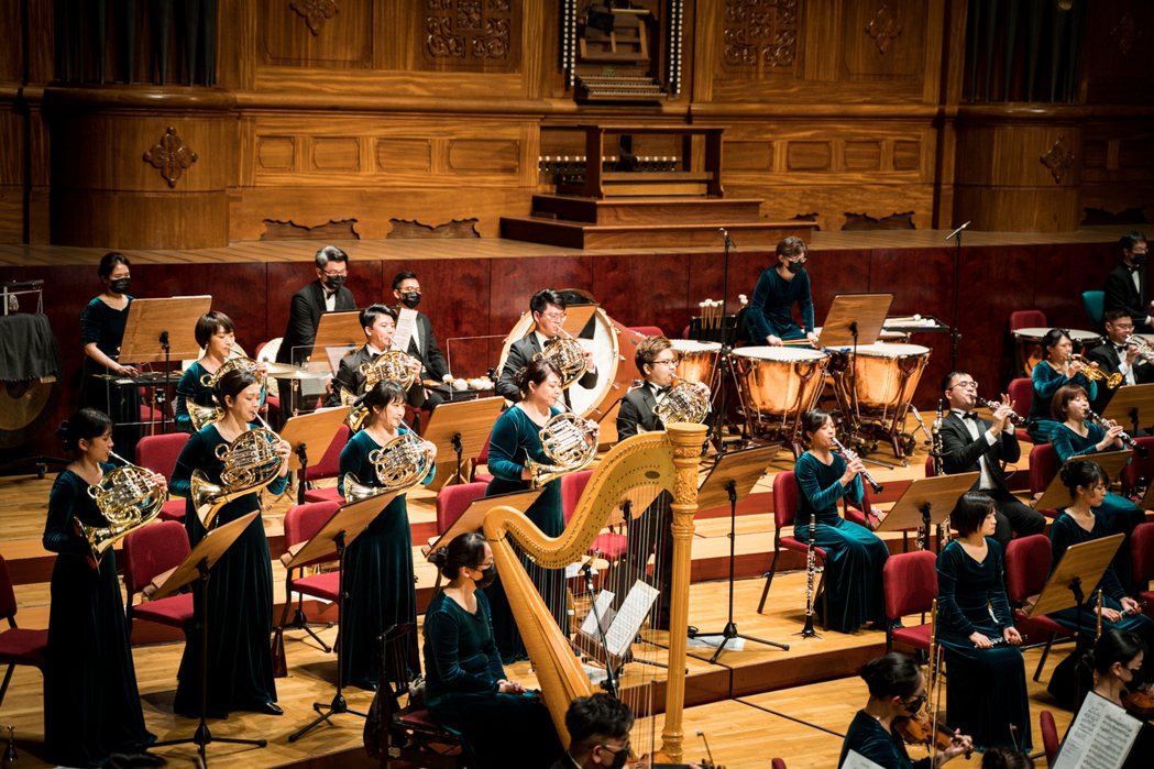 法國號聲部的極佳表現，是此晚馬勒第一號交響曲的成功關鍵。攝影／王俊凱