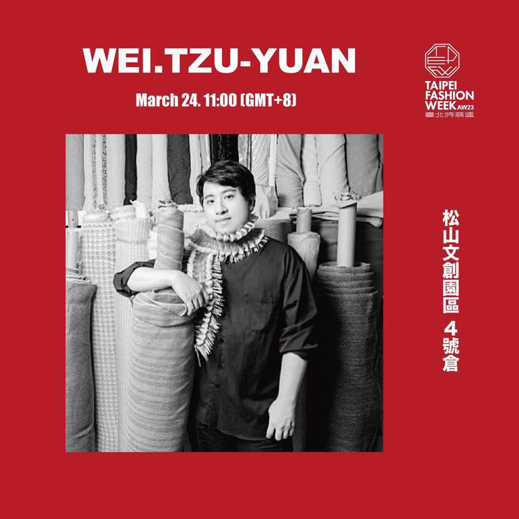 WEI.TZU-YUAN是台灣設計師魏子淵的同名品牌，雖是首度入選New  Breed品牌秀，但先前已參與過台北時裝周，本季並將帶來18套發表。圖／翻攝自 IG @ tpe.fashionweek
