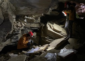 青藏高原特殊的環境，使其人類遺址考察向來備受關注。圖為考古人員在日喀則地區頂瓊遺址進行發掘。圖／取自中科院古脊椎所官網