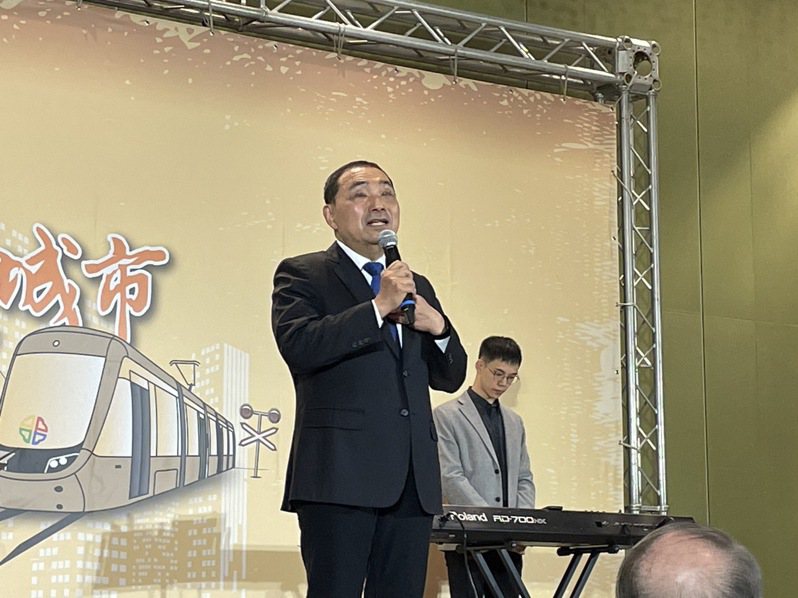 侯友宜表示新北市是台灣的縮影，在城市進步的過程中，需要以愛的力量串起每個人的連結。記者李定宇／攝影