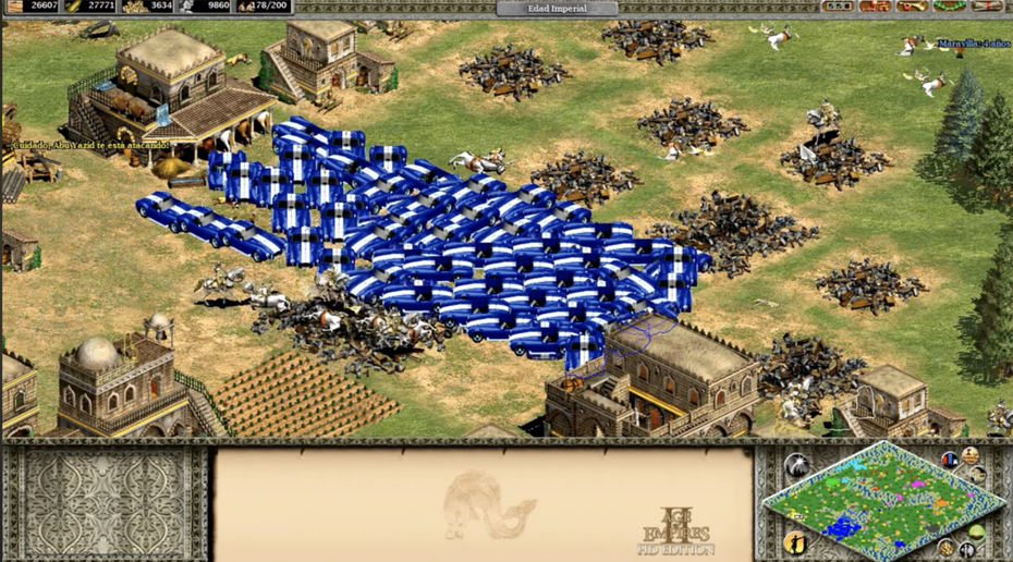 「世紀帝國2」是許多玩家心中最懷舊的電玩之一。圖／取自YouTube