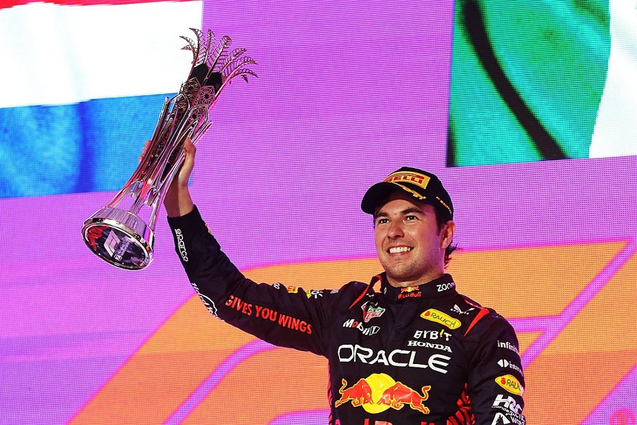 Oracle Red Bull Racing車隊取得今年第二站沙烏地阿拉伯大獎賽勝利！墨西哥車手Sergio Perez獲得職業生涯的第五個分站冠軍。 圖／Red Bull提供