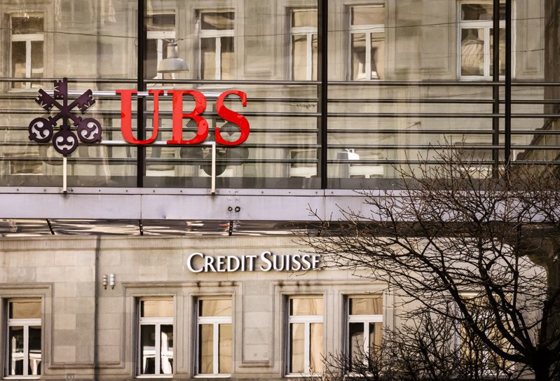 瑞士當局將安排由瑞士銀行併購瑞士信貸，並考慮在交易破局時，部分或完全國有化瑞士信貸。（歐新社）