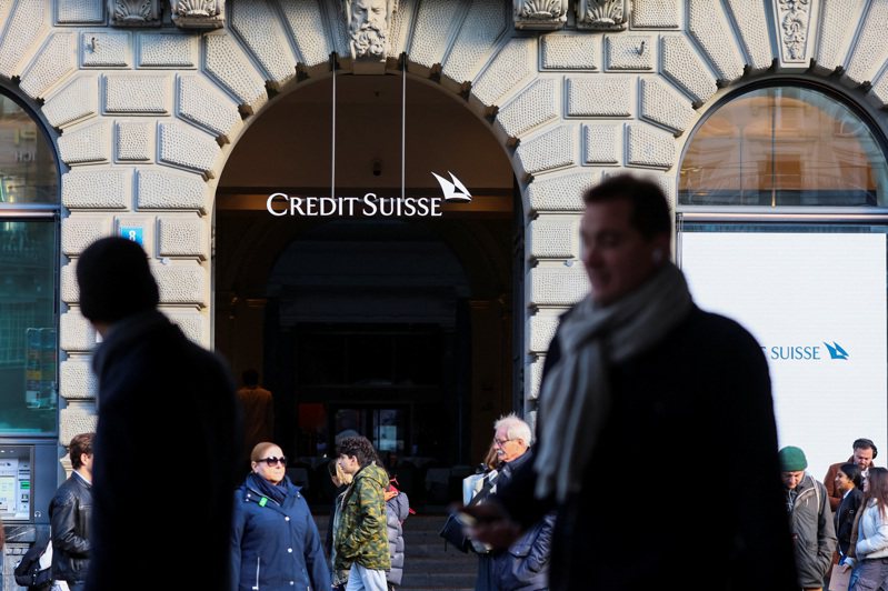 瑞士信貸（Credit Suisse）。 路透社
