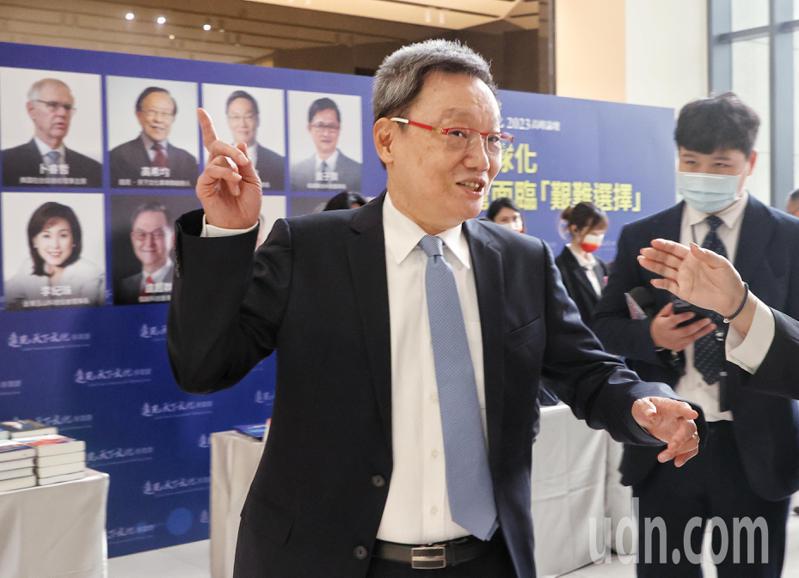 針對前總統馬英九將前往中國大陸，台北論壇基金會董事長蘇起（圖）表示，希望他可以重提92共識。記者曾原信／攝影