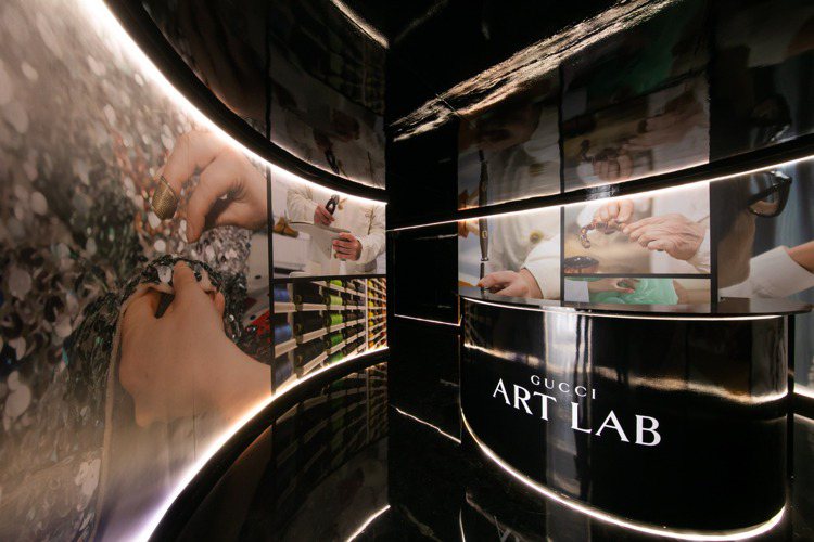 GUCCI 2023年的頂級貴賓專屬訂製空間「GUCCI Art Lab藝術實驗...