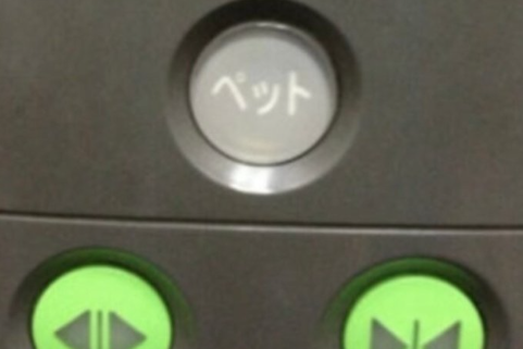 韓國有網友拍下日本電梯內的「寵物按鈕」。圖／mlbpark論壇