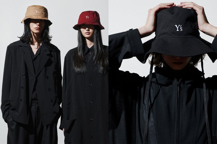 品牌Yohji Yamamoto曾與與New Era推出聯名帽款，一上架就被秒殺，此次則以最早創立的「Y's」來合作，價格更為親民，備受潮流迷關注。圖／摘自Yohji Yamamoto官網
