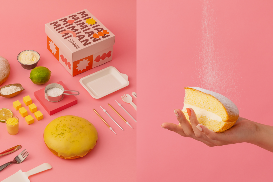 台中新甜食品牌「MIMIAN瞇瞇眼」生乳波士頓派官方網站於3月24日正式上線，首...